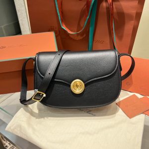 Loro Piana medium Ghiera Shoulder Bag shoulder crossbody flap saddle messenger in structured shape - 图片 3