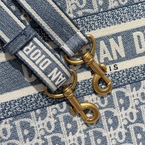 Dior jacquard small booktote travel boarding cabin luggage handbag full boutique inclusion - 图片 7