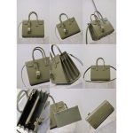 YSL medium Sac De Jour laptop document handbag with removeable pouch and protective feet - 图片 9