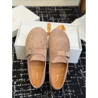 The row suede flat slipon Monk-Strap loafer boat shoes size35-40 - 图片 4