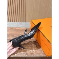 hermes pointed calfskin mary jane heel pump size35-40 boutqiue inclusion