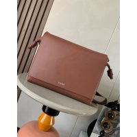 Loewe flamenco military satchel shoulder crossbody flap messenger wit jacquard wide strap