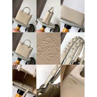 Loewe anagram shoulder shopper tote boarding cabin luggage with braided handle full package - 图片 7