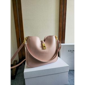 Celine small Camille 16 Soft vintage hobo tote stylish shoulder baguette with dual strap - 图片 3