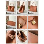 M27040 Louis Vuitton large Vendôme PM slouchy shopper handbag document laptop tote - 图片 9
