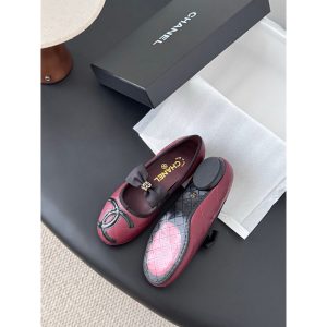 Chanel lambskin Mary Jane ballet Flats pump size35-40