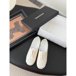 Chanel vintage quilted laceup flat sneaker loafer size35-40 - 图片 2