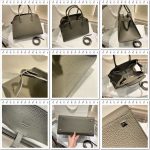 THE ROW margaux 12 slouchy shopper handbag large travel carryall tote full set inclusion - 图片 6