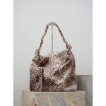 YSL Amalia large jacquard shoulder hobo tote related foldable storage handbag detatchable pouch