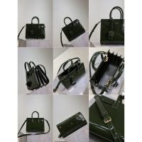 YSL small Sac De Jour structured shopper handbag with removeable pouch and protective feet - 图片 5
