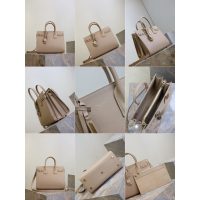 YSL medium Sac De Jour laptop document handbag in grainy calfskin - 图片 7