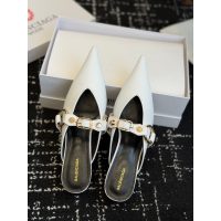 Balenciaga kitten-heel Mary Jane mules slide half drag heel sandal size35-40 - 图片 5