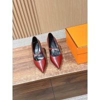 hermes pointed calfskin mary jane heel pump size35-40 boutqiue inclusion