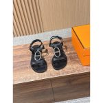 Hermes Marinella flat ankle-strap sandal with Oversized Chaîne d’Ancre size35-40