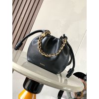 Loewe flamenco drawstring underarm bucket tote slouchy cocktail cosmetic pouch - 图片 9