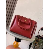 Loewe medium Madrid convertible shopper handbag with protective feet and magnet snap button