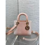 Dior exotic lizard-effect mini top handle bag with structured shape - 图片 2