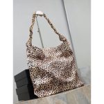 YSL Amalia large jacquard shoulder hobo tote related foldable storage handbag detatchable pouch - 图片 8