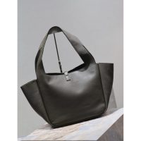 YSL Lee 5A7 bea shoulder shopping tote in pebbled calfskin - 图片 7
