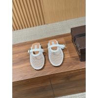 Alaia Fishnet Mesh Mary Jane Flat Mules size35-40 boutique package