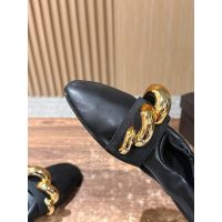 Alaia Ballerina Flats ballet with Oversized Gold Chain size35-40 - 图片 4