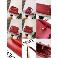 small Loewe Madrid convertible shopper handbag shoulder underarm tote with magnet closure - 图片 9