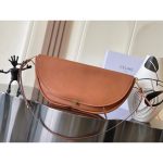 Celine triomphe halfmoon cocktail clutch stylish women's crossbody flap saddle bag magnetic closure - 图片 2