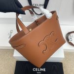 Celine small cabas open shopper handbag resort beach tote full inclusion - 图片 2