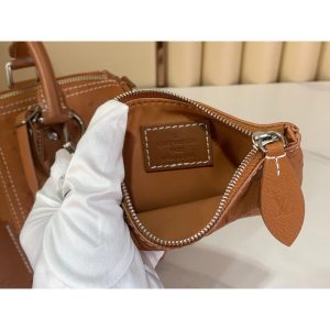 Louis Vuitton speedy 25 Boston shopper handbag large travel luggage tote with aged hardware - 图片 7