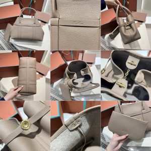 Loro Piana small Bale handbag convertible travel shopper tote with zipper coin pouch - 图片 9