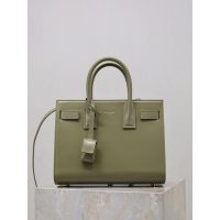 YSL medium Sac De Jour laptop document handbag with removeable pouch and protective feet