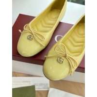 Gucci bow-detailed flat ballet boat shoes glossy capped slipon pump size35-40 - 图片 8