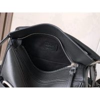 dual size Loewe biker puzzle shopper handbag shoulder flap military messenger with protective feet - 图片 6