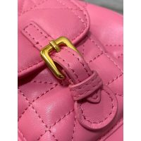 Dior caro series quiled mini drawstring flap backpack full inclusion - 图片 3