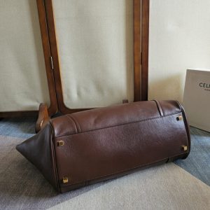 celine large new luggage handbag convertible shopper tote in lambskin - 图片 3