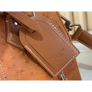 Louis Vuitton speedy 25 Boston shopper handbag large travel luggage tote with aged hardware - 图片 4