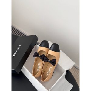 Chanel Mary Jane chunky heel pump with bow details size35-40