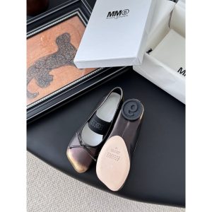 Maison Margiela anatomic Mary Jane flat ballet shoes leather slide pump slipon size35-40 - 图片 8