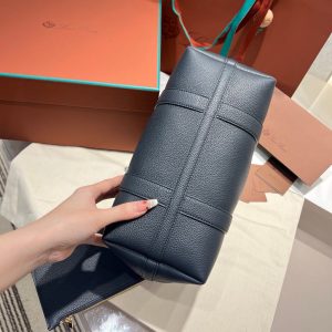 Loro Piana small Bale handbag convertible travel shopper tote full set package - 图片 7