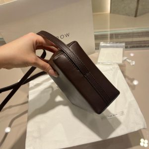 THE ROW Regent small crossbody shoulder square camera bag smartphone makeup holder - 图片 4