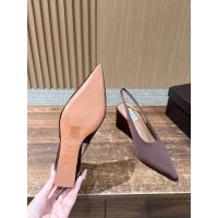Alaia satin cube wedged slingback pump full boutique inclusion size35-40 - 图片 7