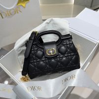 Dior quilted Jolie mini top handle bag shoulder mini tote in various color - 图片 5