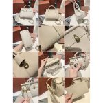 Loro Piana Sesia worker commuter briefcase laptop document handbag with padlock closure - 图片 8