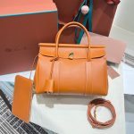 Loro Piana Sesia laptop document handbag worker commuter briefcase full boutique inclusion