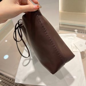 THE ROW Nuance minimalist shopper handbag travel carryall storage tote in saddle leather - 图片 4