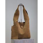 YSL soft shoulder hobo tote with detatched card pouch - 图片 2