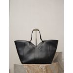 YSL Y roomy convertible shoulder shopper tote summer resort beach tote with detachable clutch - 图片 2