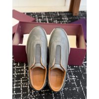 John Lobb Lift Leather Slip-On Sneakers men's lightweight runner trainer shoes size37-45 - 图片 7