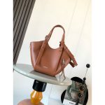Loewe convertible hommock flip tote functional bucket wing handbag with adjustable handbag