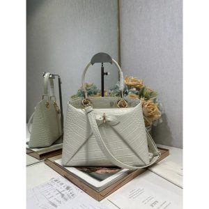 Dior cigale medium structured tote shopper designer shopper handbag with envelope silhouette - 图片 6